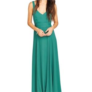 Show Me Your Mumu hutch green dress NWT